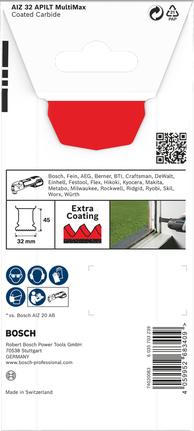 Bosch EXPERT MultiMax AIZ 32 APILT çok amaçlı alet bıçağı 32 mm 5'li paket.